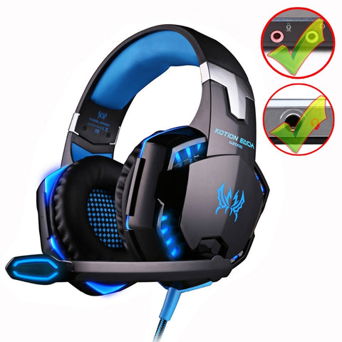 G2000/G9000 Gaming Headset Deep Bass Stereo Computer Game Headphones - Sabuycar