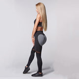 Sexy Heart Yoga Pants Women Patchwork Yoga Leggings Women Push Up Leggin - Sabuycar