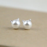 Design Rhinestone Crystal Silver Stud Earrings Piercing Ear Studs - Sabuycar