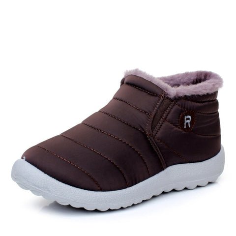 Women Boots Winter warm down snow boots for women - Sabuycar