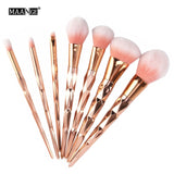 Diamond Makeup Brushes Set Powder Foundation Eye Shadow Blush - Sabuycar