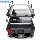 Luxury Metal Military Shockproof Dustproof Case Armor Shockproof - Sabuycar