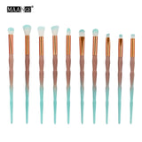 Diamond Makeup Brushes Set Powder Foundation Eye Shadow Blush - Sabuycar