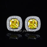 8 Color Options High Quality Square Shaped Zircon Stone - Sabuycar