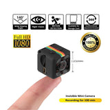 SQ11 Mini Camera 1080P Sport DV Mini Infrared Night Vision Monitor - Sabuycar