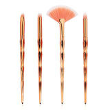 Diamond Makeup Brushes Set Powder Foundation Eye Shadow Blush - Sabuycar