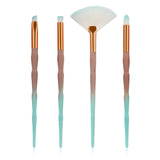 Diamond Makeup Brushes Set Powder Foundation Eye Shadow Blush - Sabuycar