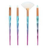 Diamond Makeup Brushes Set Powder Foundation Eye Shadow Blush - Sabuycar