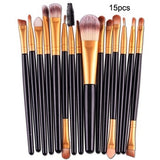 7/10/15pcs/kits Professional Nylon Makeup Brushes Set Cosmetics Foundation - Sabuycar