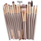 7/10/15pcs/kits Professional Nylon Makeup Brushes Set Cosmetics Foundation - Sabuycar