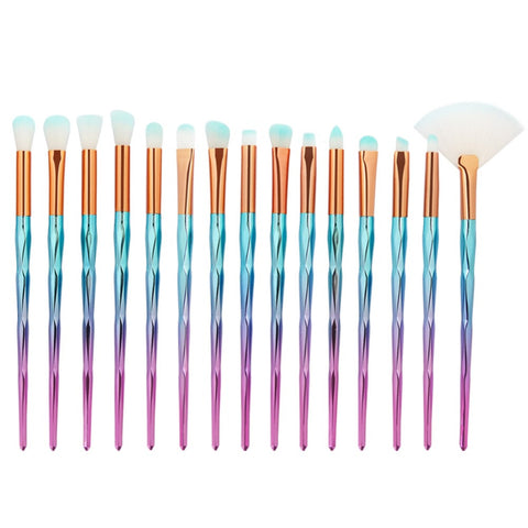 7/10/15pcs/kits Professional Nylon Makeup Brushes Set Cosmetics Foundation - Sabuycar