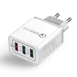 Universal 18 W USB Quick charge 3.0 5V 3A for Iphone 7 8 - Sabuycar