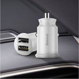 Car charger Mini Dual usb car charger car-styling USB Charger - Sabuycar