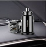 Car charger Mini Dual usb car charger car-styling USB Charger - Sabuycar