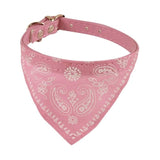 Neck Scarf Bandana Collar Neckerchief  Adjustable Pet Dog Puppy Cat Neck Scarf - Sabuycar