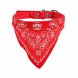 Neck Scarf Bandana Collar Neckerchief  Adjustable Pet Dog Puppy Cat Neck Scarf - Sabuycar