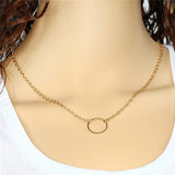 Fashion Gold Color Multilayer Coin Tassels Lariat Bar Necklaces - Sabuycar