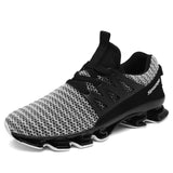 Men Running Shoes Spring Blade Sneakers Cushioning Outdoor - Sabuycar