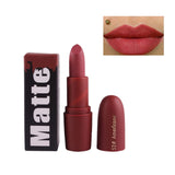 Lipsticks For Women Sexy Brand Lips Color Cosmetics Waterproof Long Lasting - Sabuycar