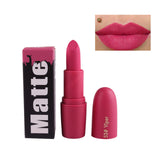 Lipsticks For Women Sexy Brand Lips Color Cosmetics Waterproof Long Lasting - Sabuycar