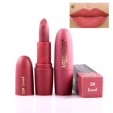 Lipsticks For Women Sexy Brand Lips Color Cosmetics Waterproof Long Lasting - Sabuycar