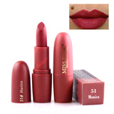 Lipsticks For Women Sexy Brand Lips Color Cosmetics Waterproof Long Lasting - Sabuycar