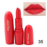 Lipsticks For Women Sexy Brand Lips Color Cosmetics Waterproof Long Lasting - Sabuycar