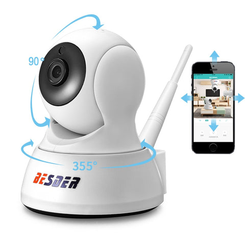 720P Home Security IP Camera Two Way Audio Wireless Mini Camera - Sabuycar