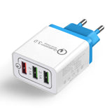 USB Wall Charger Quick Charge 3.0 Fast Charger Fit QC2.0 USB Adapter - Sabuycar