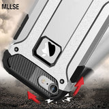 Strong Hybrid Tough Shockproof Armor Phone Back Case - Sabuycar