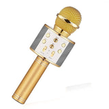 Handheld Bluetooth Wireless Karaoke Microphone Phone Player - Sabuycar