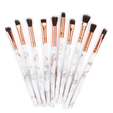 Fashion Make up brush  10Pcs Multifunctional Makeup Brush Concealer - Sabuycar