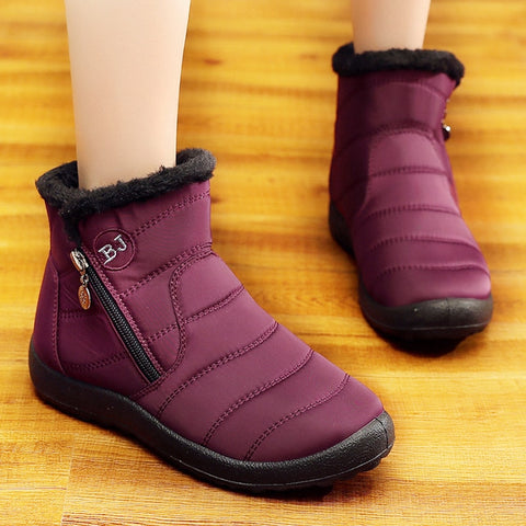 Women Boots Waterproof Snow Boots For Women Winter Shoes - Sabuycar