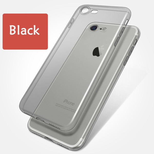 Clear Silicon Soft TPU Case For 7 7Plus 8 8Plus - Sabuycar