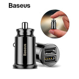 Car charger Mini Dual usb car charger car-styling USB Charger - Sabuycar