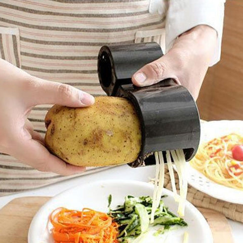 Double-head Spiral Slicer Grater Zucchini Noodle Pasta Spaghetti Maker - Sabuycar